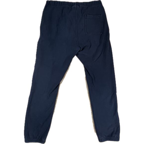 VTG 80's Champion Reverse Weave Warm-Up Sweatpants Black Made in USA Men's Large - Picture 6 of 12